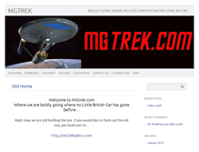 Tablet Screenshot of mgtrek.com